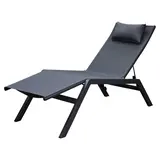 AVH-Collectie Showroommodel Monaco ligbed antraciet textileen AVH-Collectie Showroommodel Monaco ligbed antraciet textileen