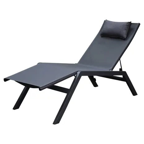 AVH-Collectie Showroommodel Monaco ligbed antraciet textileen AVH-Collectie Showroommodel Monaco ligbed antraciet textileen