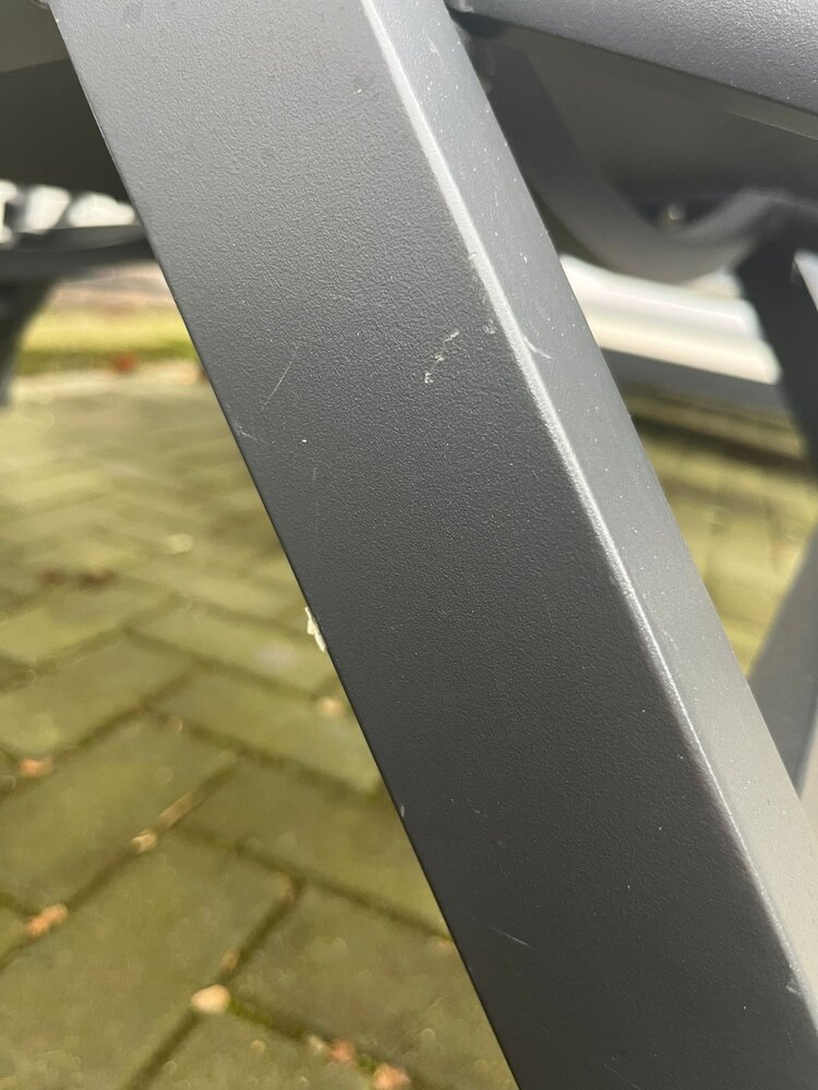 AVH-Collectie Showroommodel Monaco ligbed antraciet textileen AVH-Collectie Showroommodel Monaco ligbed antraciet textileen