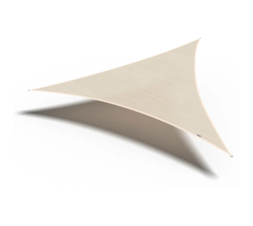 Platinum Platinum Sun & Shade Coolfit schaduwdoek driehoek 360x360x360cm Ecru Wit Platinum Platinum Sun & Shade Coolfit schaduwdoek driehoek 360x360x360cm Ecru Wit