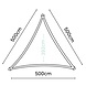 Platinum Platinum Sun & Shade Dreamsail schaduwdoek driehoek 500x500x500cm Antraciet Platinum Platinum Sun & Shade Dreamsail schaduwdoek driehoek 500x500x500cm Antraciet