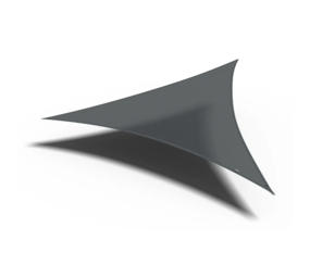 Platinum Platinum Sun & Shade Coolfit schaduwdoek driehoek 500x500x500cm Antraciet Platinum Platinum Sun & Shade Coolfit schaduwdoek driehoek 500x500x500cm Antraciet