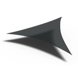 Platinum Platinum Sun & Shade Coolfit schaduwdoek driehoek 500x500x500cm Zwart Platinum Platinum Sun & Shade Coolfit schaduwdoek driehoek 500x500x500cm Zwart