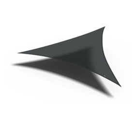 Platinum Platinum Sun & Shade Coolfit schaduwdoek driehoek 500x500x500cm Zwart Platinum Platinum Sun & Shade Coolfit schaduwdoek driehoek 500x500x500cm Zwart