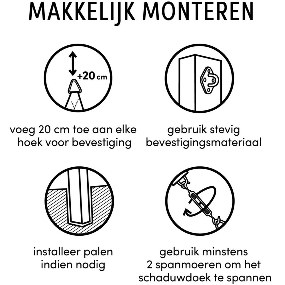 Platinum Platinum Sun & Shade Coolfit schaduwdoek driehoek 500x500x500cm Zwart Platinum Platinum Sun & Shade Coolfit schaduwdoek driehoek 500x500x500cm Zwart