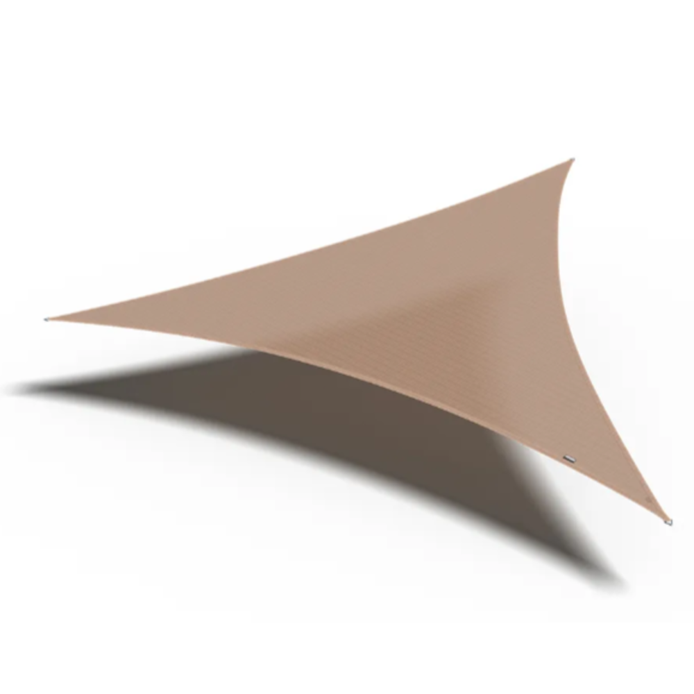 Platinum Platinum Sun & Shade Coolfit schaduwdoek driehoek 500x500x500cm Zand Platinum Platinum Sun & Shade Coolfit schaduwdoek driehoek 500x500x500cm Zand