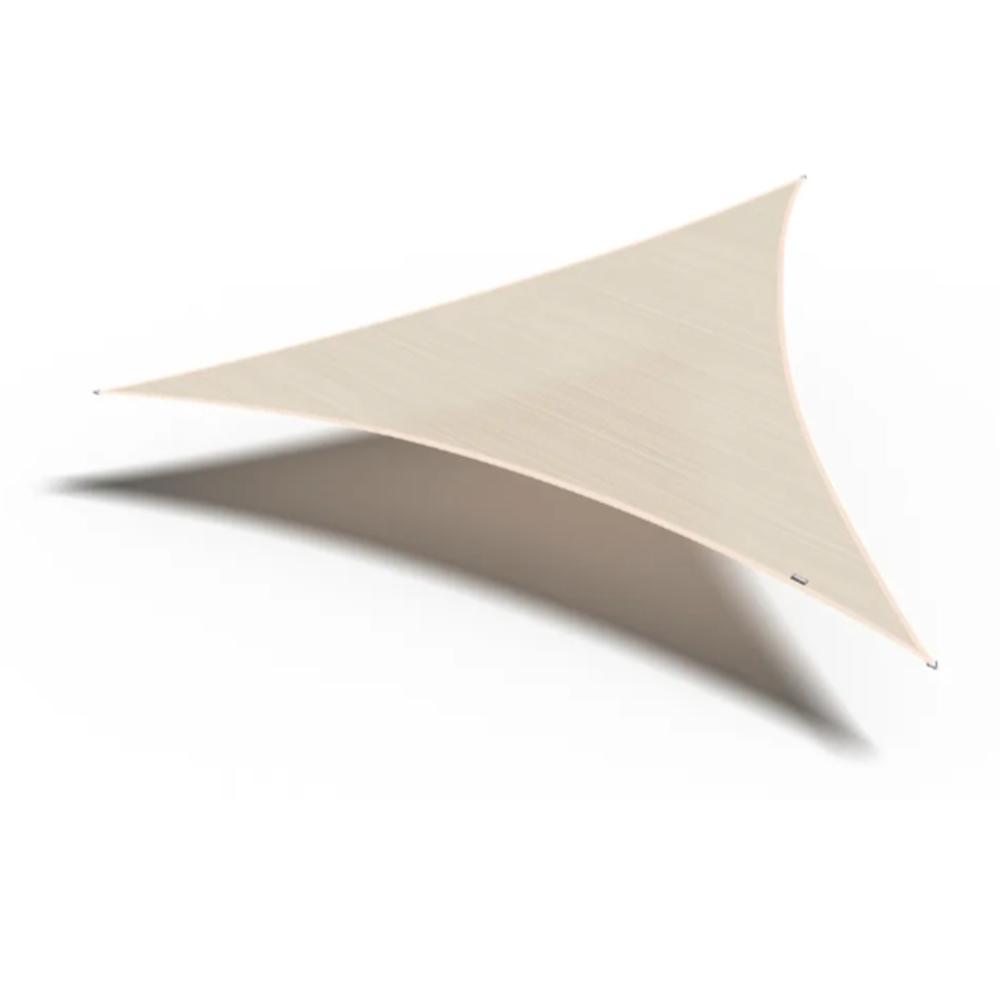 Platinum Platinum Sun & Shade Coolfit schaduwdoek driehoek 500x500x500cm Ecru Wit Platinum Platinum Sun & Shade Coolfit schaduwdoek driehoek 500x500x500cm Ecru Wit