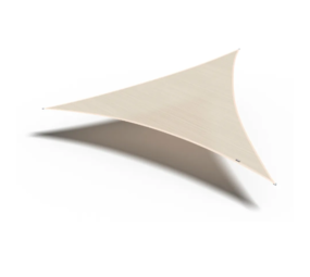 Platinum Platinum Sun & Shade Coolfit schaduwdoek driehoek 500x500x500cm Ecru Wit Platinum Platinum Sun & Shade Coolfit schaduwdoek driehoek 500x500x500cm Ecru Wit
