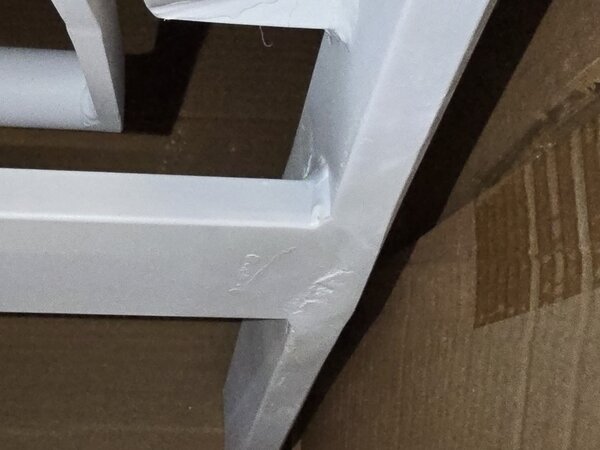 AVH-Collectie Showroommodel Vegas 3-zitsbank verstelbaar aluminium wit