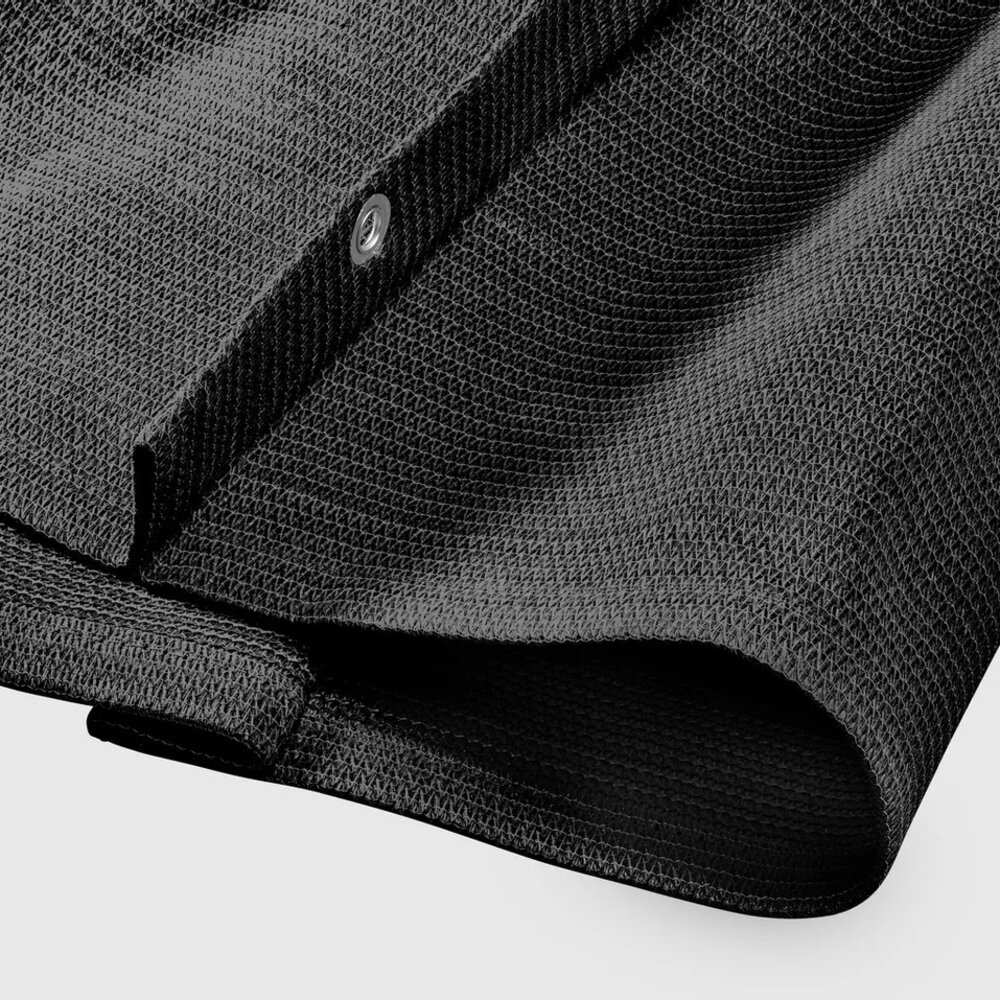 Platinum Platinum Sun & Shade Coolfit harmonica schaduwdoek B290xL500cm Zwart Platinum Platinum Sun & Shade Coolfit harmonica schaduwdoek B290xL500cm Zwart