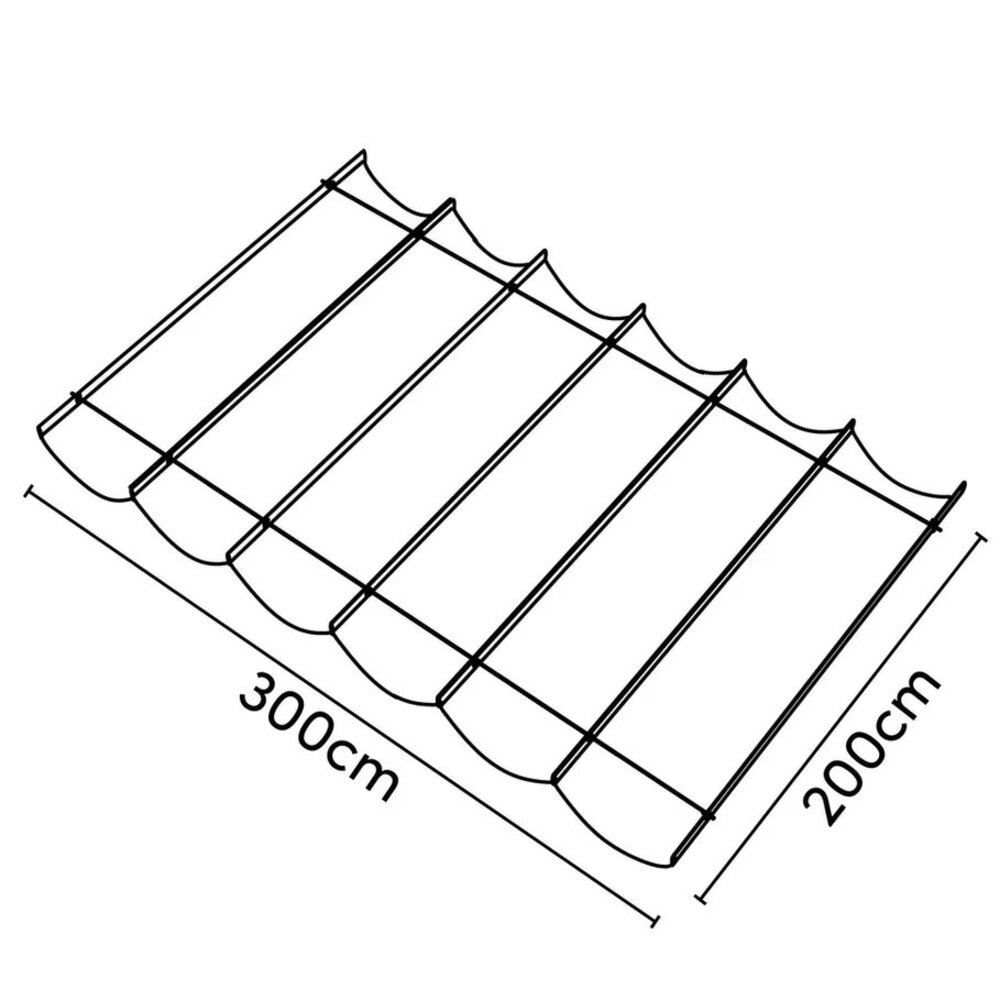 Platinum Platinum Sun & Shade Coolfit harmonica schaduwdoek B200xL300cm Zand Platinum Platinum Sun & Shade Coolfit harmonica schaduwdoek B200xL300cm Zand