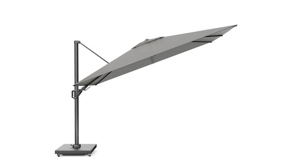 Platinum Challenger T2 premium zweefparasol 260x350 cm manhattan met parasolvoet 120kg en hoes Platinum Challenger T2 premium zweefparasol 260x350 cm manhattan met parasolvoet 120kg en hoes