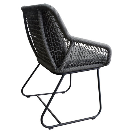 AVH-Collectie Savona dining tuinstoel rope grijs set van 6 AVH-Collectie Savona dining tuinstoel rope grijs set van 6