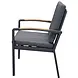 AVH-Collectie Costa Rica dining tuinstoel aluminium antraciet set van 6 AVH-Collectie Costa Rica dining tuinstoel aluminium antraciet set van 6