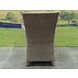 AVH-Collectie Capri dining tuinstoel grijs wicker set van 4 AVH-Collectie Capri dining tuinstoel grijs wicker set van 4