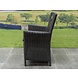 AVH-Collectie Capri dining tuinstoel antraciet set van 4 AVH-Collectie Capri dining tuinstoel antraciet set van 4