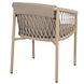 4 Seasons Outdoor Allora dining tuinstoel latte 4 Seasons Outdoor