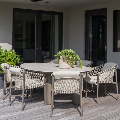 4 Seasons Outdoor Allora dining tuinstoel terre 4 Seasons Outdoor 4 Seasons Outdoor Allora dining tuinstoel terre 4 Seasons Outdoor