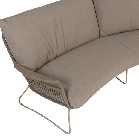 4 Seasons Outdoor showroommodel Botanic 3-zitsbank latte 4 Seasons Outdoor