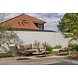 4 Seasons Outdoor showroommodel Botanic 3-zitsbank latte 4 Seasons Outdoor