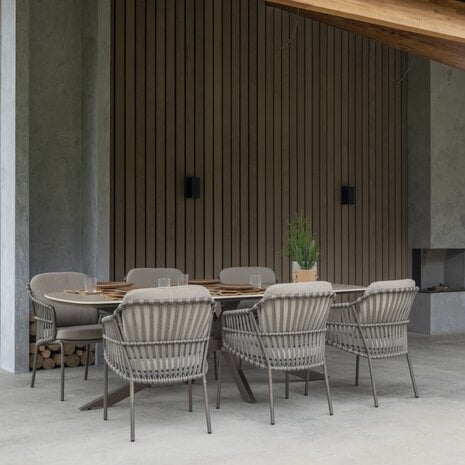 4 Seasons Outdoor Capalbio dining tuinstoel terre 4 Seasons Outdoor 4 Seasons Outdoor Capalbio dining tuinstoel terre 4 Seasons Outdoor