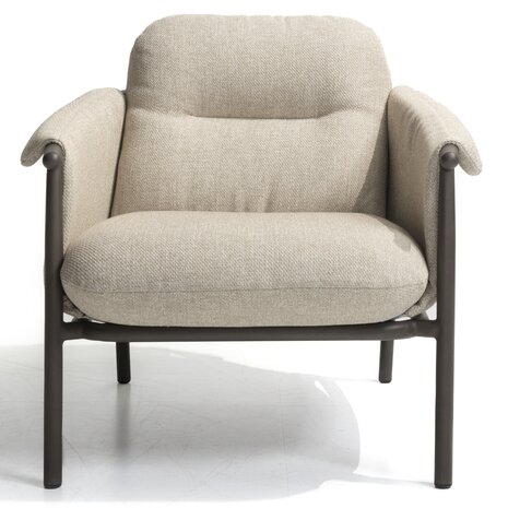 4 Seasons Outdoor Ezra lounge tuinstoel met complete kussenset terre 4 Seasons Outdoor