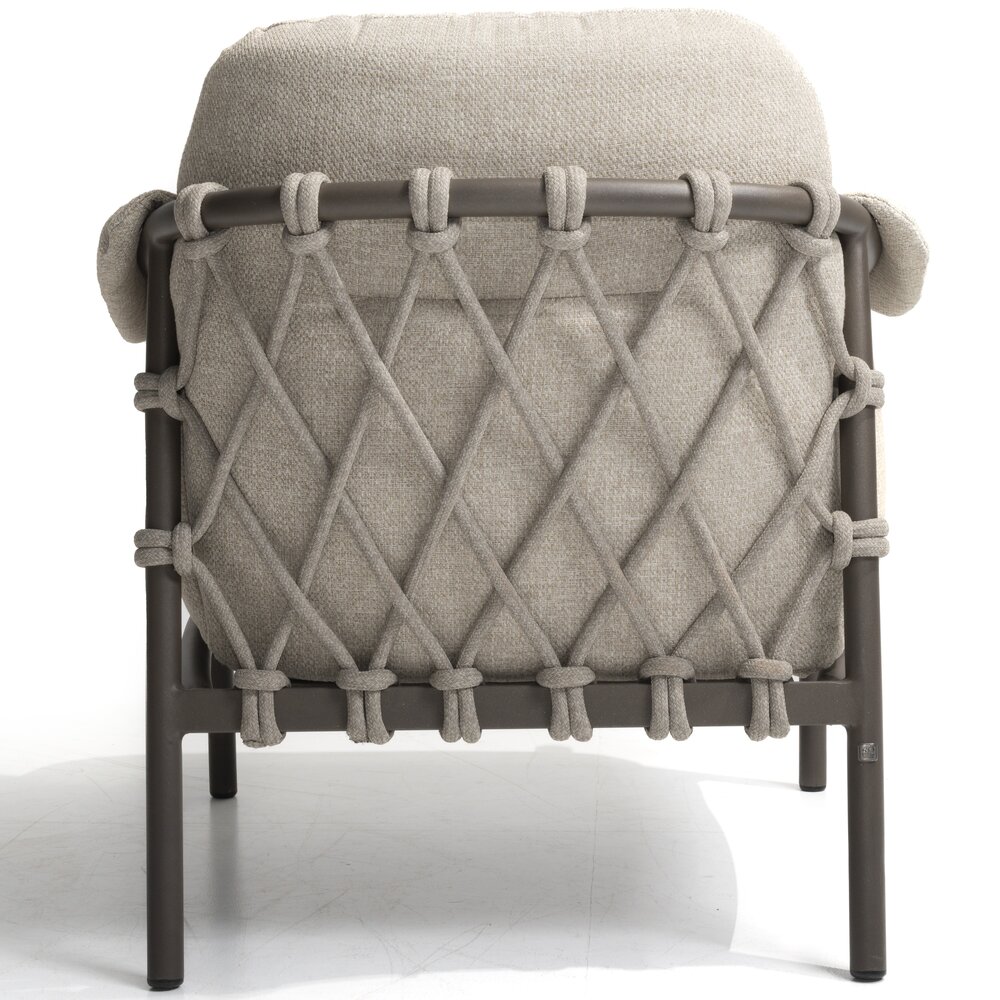 4 Seasons Outdoor Ezra lounge tuinstoel met complete kussenset terre 4 Seasons Outdoor