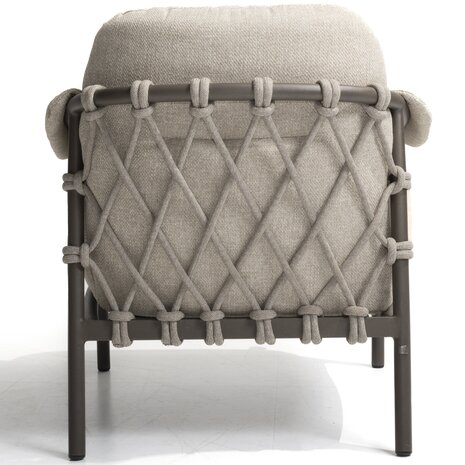 4 Seasons Outdoor Ezra lounge tuinstoel met complete kussenset terre 4 Seasons Outdoor