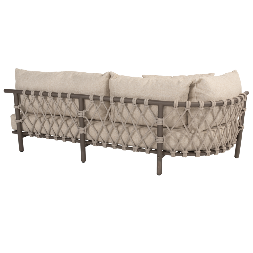 4 Seasons Outdoor Ezra 3-zitsbank rechterarm terre 4 Seasons Outdoor