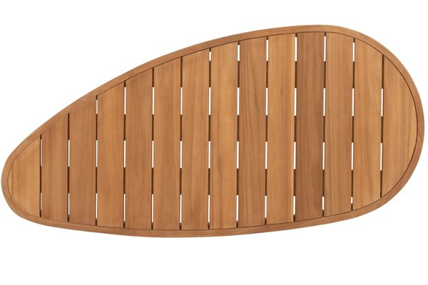 4 Seasons Outdoor Finn lounge tuintafel 125x63x25 cm teak pebble shaped 4 Seasons Outdoor 4 Seasons Outdoor Finn lounge tuintafel 125x63x25 cm teak pebble shaped 4 Seasons Outdoor