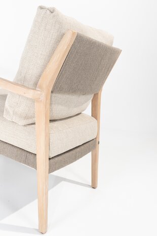 4 Seasons Outdoor Julia low tuinstoel brushed teak 4 Seasons Outdoor 4 Seasons Outdoor Julia low tuinstoel brushed teak 4 Seasons Outdoor