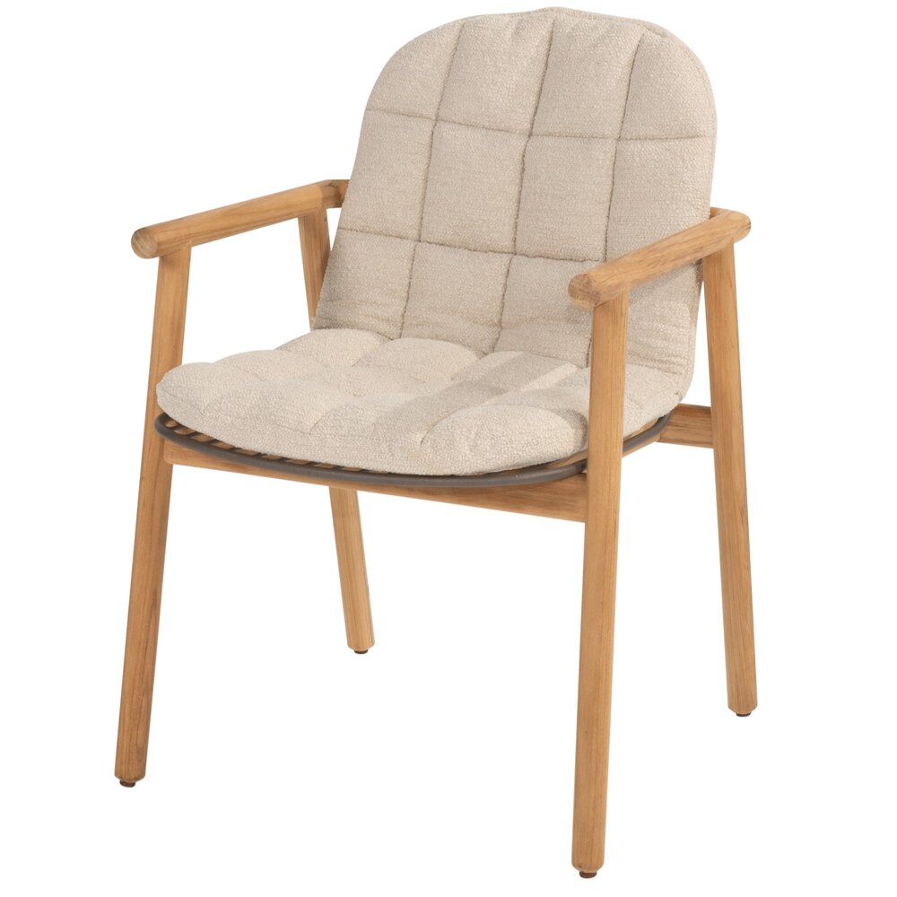 4 Seasons Outdoor Samos dining tuinstoel teak terre 4 Seasons Outdoor 4 Seasons Outdoor Samos dining tuinstoel teak terre 4 Seasons Outdoor