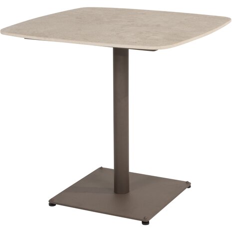 4 Seasons Outdoor Vermont dining tuintafel 75xH75 cm ceramic terre 4 Seasons Outdoor 4 Seasons Outdoor Vermont dining tuintafel 75xH75 cm ceramic terre 4 Seasons Outdoor