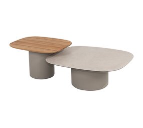 4 Seasons Outdoor Demi set loungetafels 50x60 cm en 70x80 cm cloud Taste 4SO 4 Seasons Outdoor Demi set loungetafels 50x60 cm en 70x80 cm cloud Taste 4SO