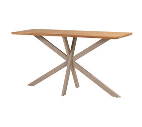 Taste 4SO Prado bartafel 200x70xH105 cm aluminium teak latte Taste 4SO Taste 4SO Prado bartafel 200x70xH105 cm aluminium teak latte Taste 4SO