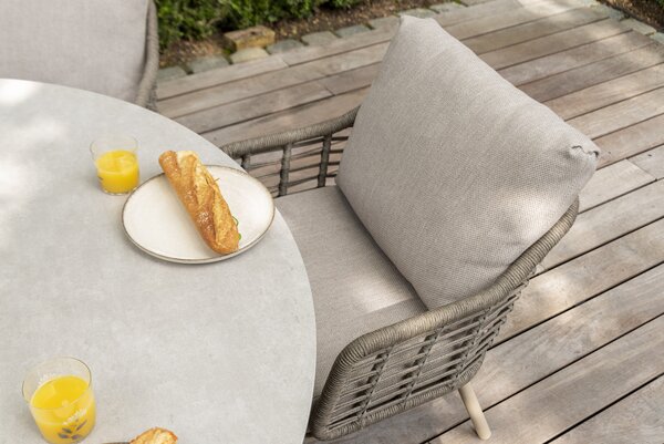 Taste 4SO Puglia low dining tuinstoel latte Taste 4SO Taste 4SO Puglia low dining tuinstoel latte Taste 4SO