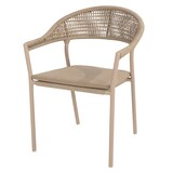 4 Seasons Outdoor Sienna stapelbare dining tuinstoel rope venao latte Taste 4SO 4 Seasons Outdoor Sienna stapelbare dining tuinstoel rope venao latte Taste 4SO