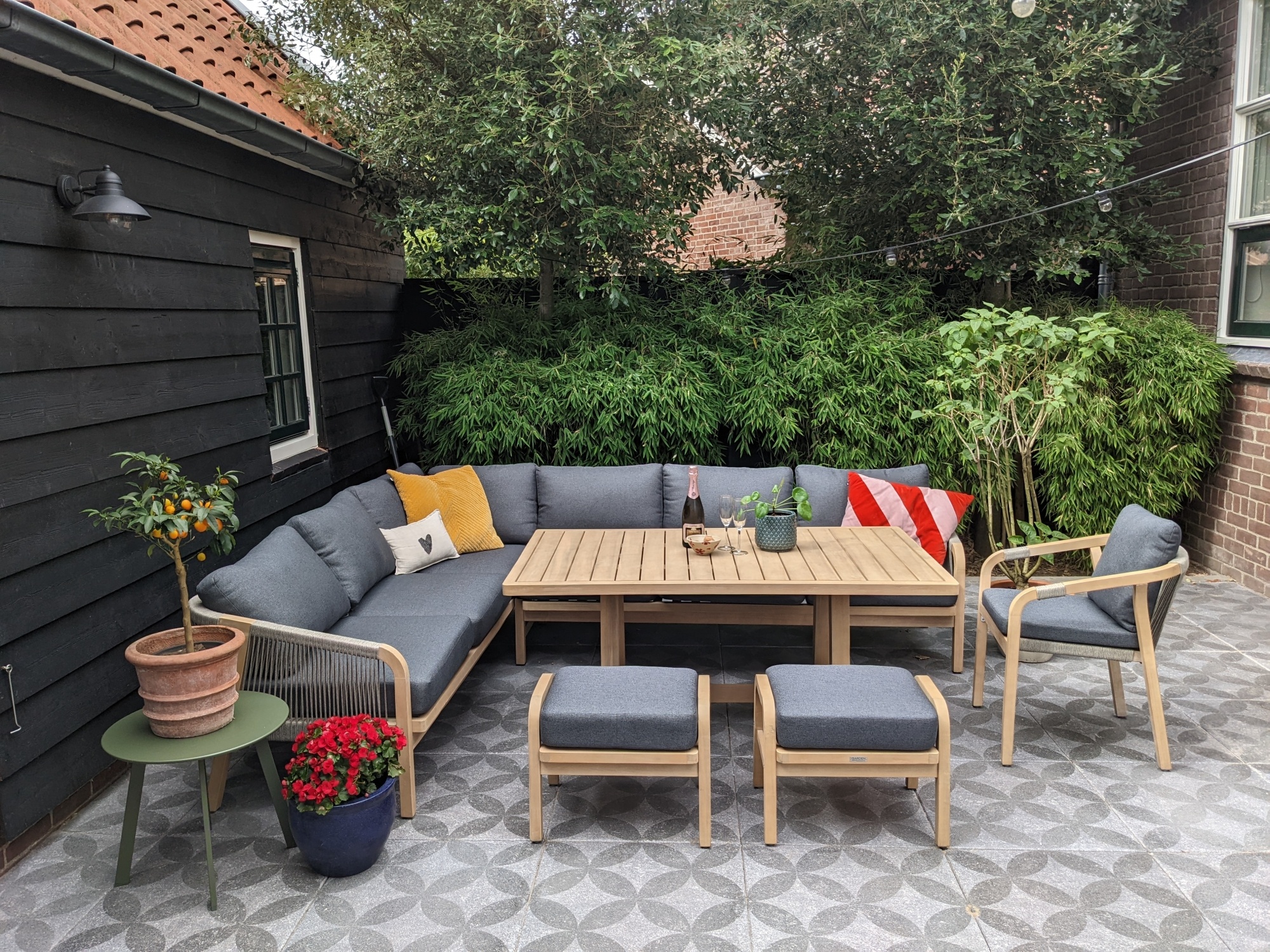 Voldoende schaduw in de tuin is een must