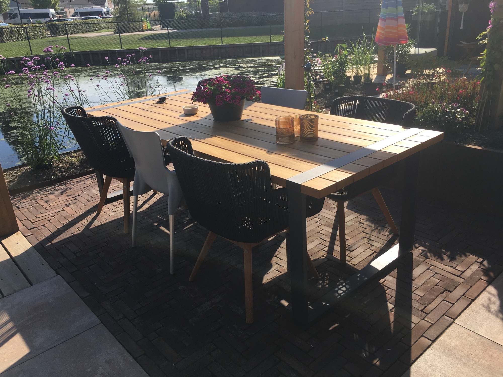 Een tuin in Italiaanse sferen