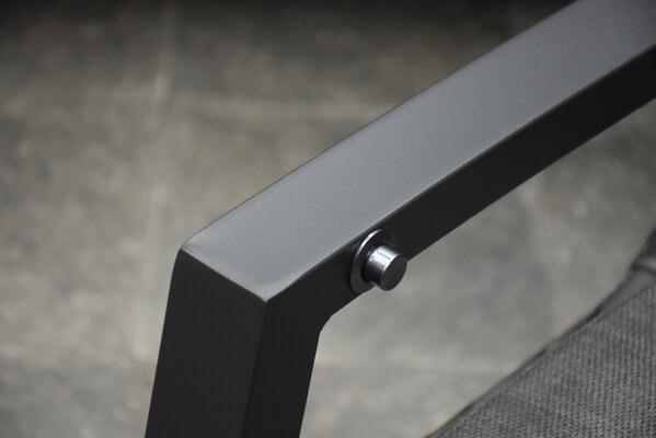 AVH-Collectie Tunis dining tuinstoel verstelbaar antraciet set van 6 AVH-Collectie Tunis dining tuinstoel verstelbaar antraciet set van 6