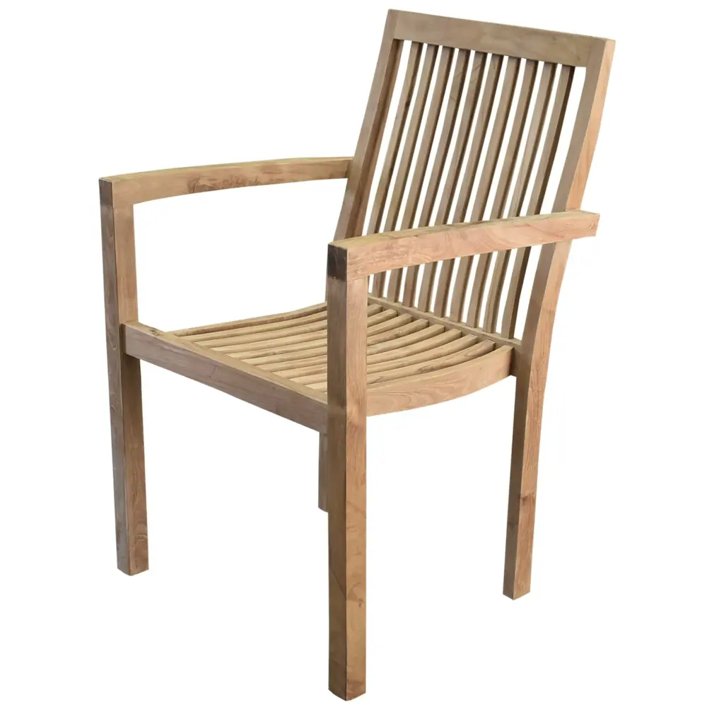 AVH-Collectie Montana dining tuinstoel teak set van 4 AVH-Collectie Montana dining tuinstoel teak set van 4