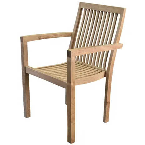 AVH-Collectie Montana dining tuinstoel teak set van 4 AVH-Collectie Montana dining tuinstoel teak set van 4