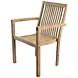 AVH-Collectie Montana dining tuinstoel teak set van 4 AVH-Collectie Montana dining tuinstoel teak set van 4