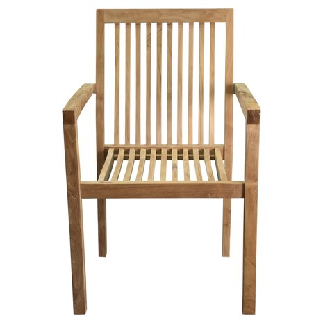 AVH-Collectie Montana dining tuinstoel teak set van 4 AVH-Collectie Montana dining tuinstoel teak set van 4