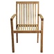 AVH-Collectie Montana dining tuinstoel teak set van 4 AVH-Collectie Montana dining tuinstoel teak set van 4