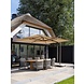 4 Seasons Outdoor Finca zweefparasol 400x300 cm wenge frame beach 4 Seasons Outdoor