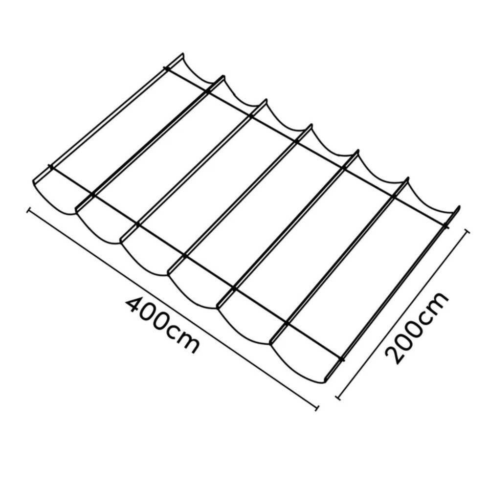 Platinum Platinum Sun & Shade Coolfit harmonica schaduwdoek B200xL400cm Greige Platinum Platinum Sun & Shade Coolfit harmonica schaduwdoek B200xL400cm Greige