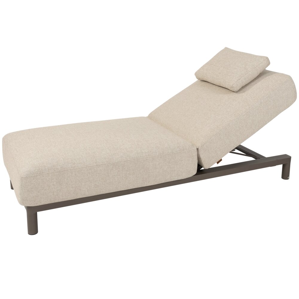 4 Seasons Outdoor Madeira ligbed met hoofdondersteuning terre 4 Seasons Outdoor 4 Seasons Outdoor Madeira ligbed met hoofdondersteuning terre 4 Seasons Outdoor