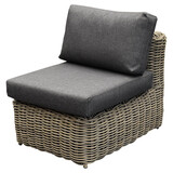 AVH-Collectie Cervo middenelement grijs wicker AVH-Collectie Cervo middenelement grijs wicker