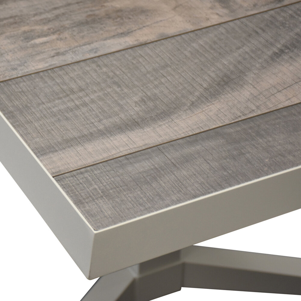 AVH-Collectie Venezia uitschuifbare lounge-diningtafel in hoogte verstelbaar 143-183x88xH51-H75 cm latte AVH-Collectie Venezia uitschuifbare lounge-diningtafel in hoogte verstelbaar 143-183x88xH51-H75 cm latte